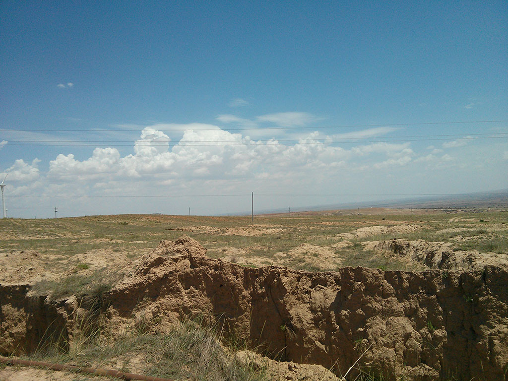 cloud with windmill